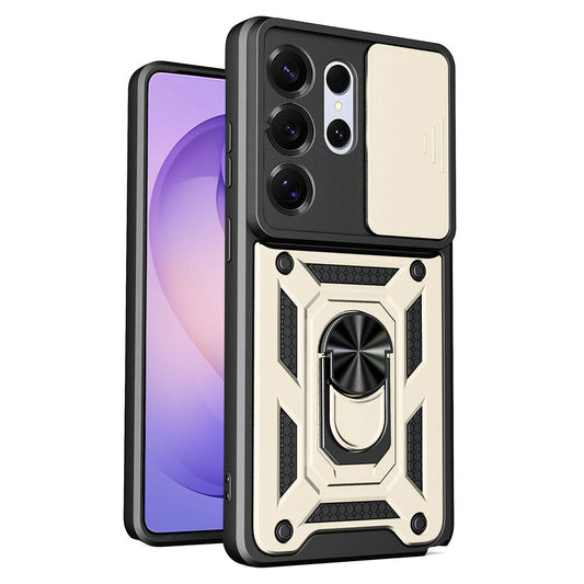 Калъф за Samsung Galaxy S26 Ultra, Techsuit, CamShield, Златист