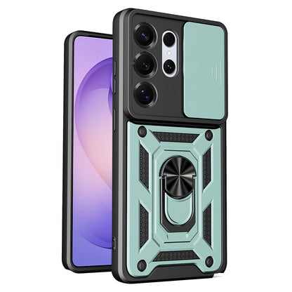 Case for Samsung Galaxy S26 Ultra, Techsuit, CamShield, Green