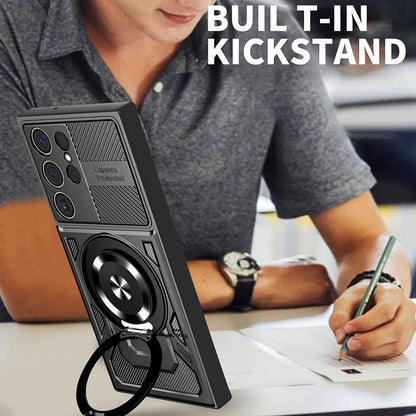 Case for Samsung Galaxy S26 Ultra, Techsuit, RuggedCam, Blue