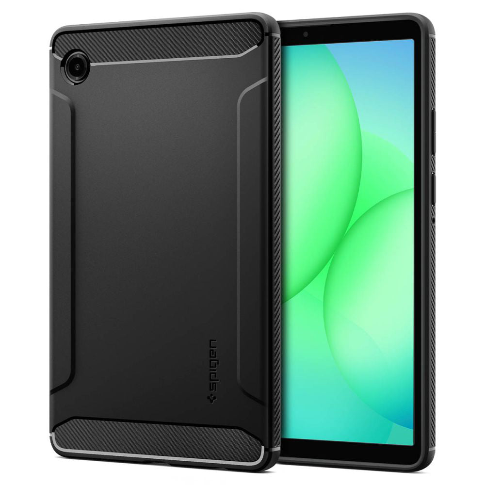 Калъф за Samsung Galaxy Tab A11, Spigen, Rugged Armor, Матово черен