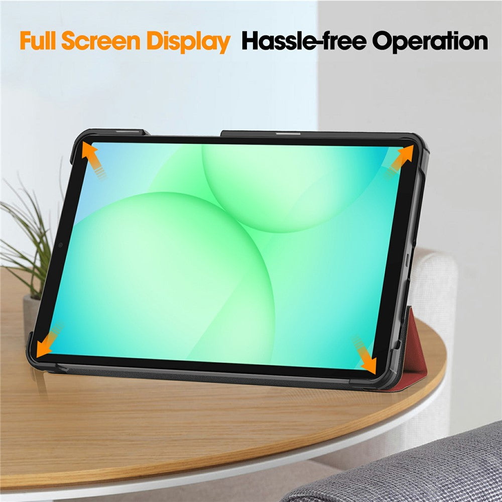 Case for Samsung Galaxy Tab A11 / Tab A9, Techsuit, FoldPro New Model, Red