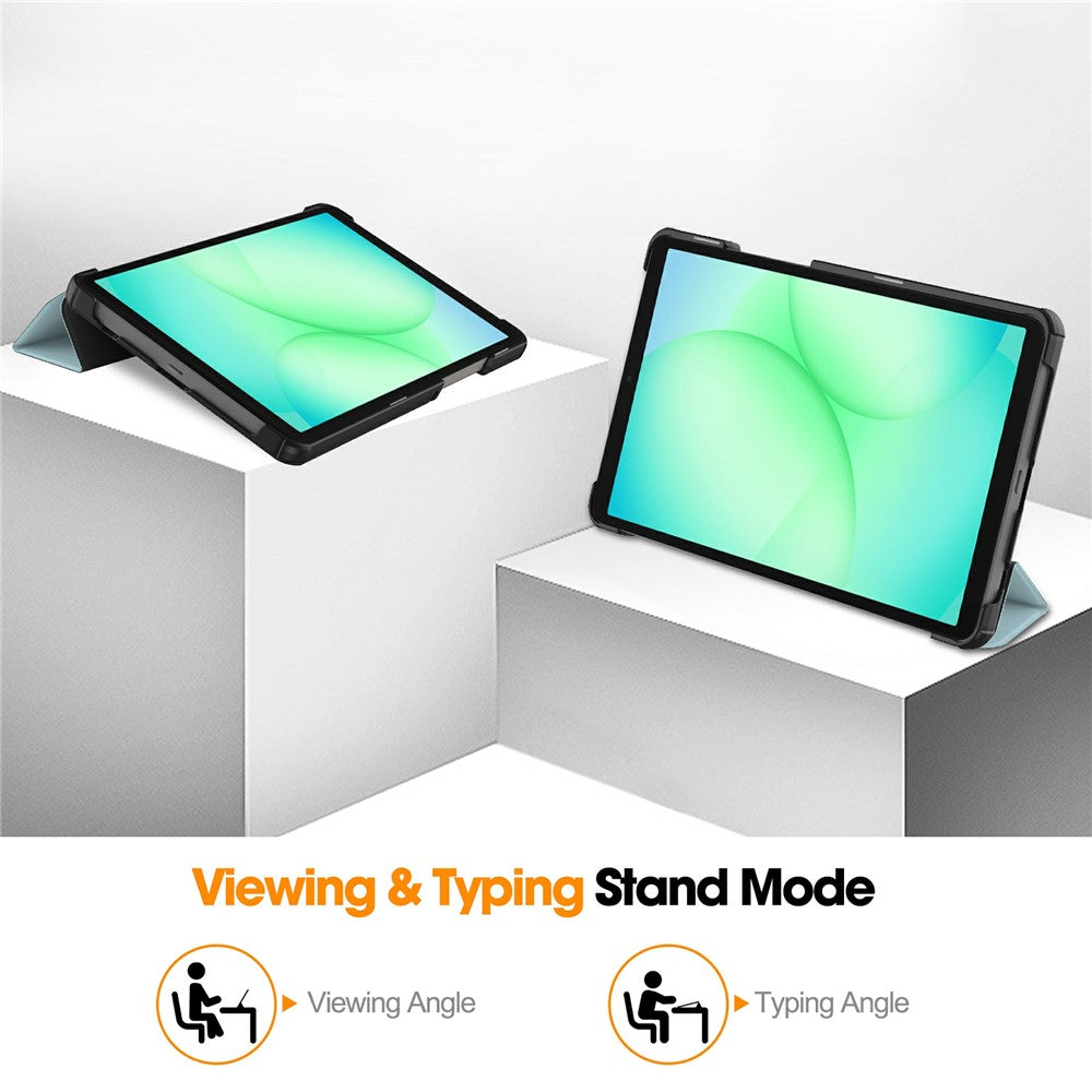 Калъф за Samsung Galaxy Tab A11 / Tab A9, Techsuit, FoldPro Unicorn New Model, Многоцветен