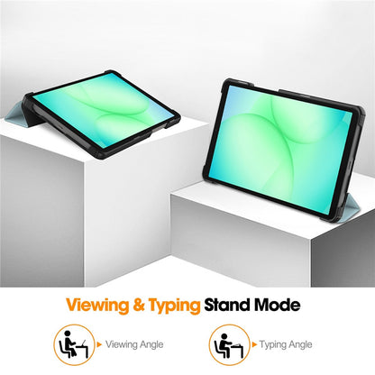 Калъф за Samsung Galaxy Tab A11 / Tab A9, Techsuit, FoldPro Unicorn New Model, Многоцветен