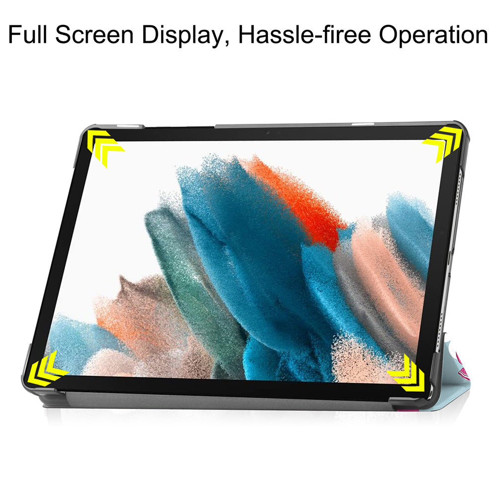 Калъф за Samsung Galaxy Tab A9+, Techsuit, FoldPro Unicorn, Многоцветен