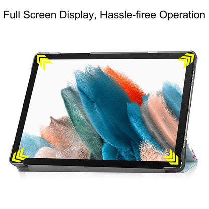 Калъф за Samsung Galaxy Tab A9+, Techsuit, FoldPro Unicorn, Многоцветен