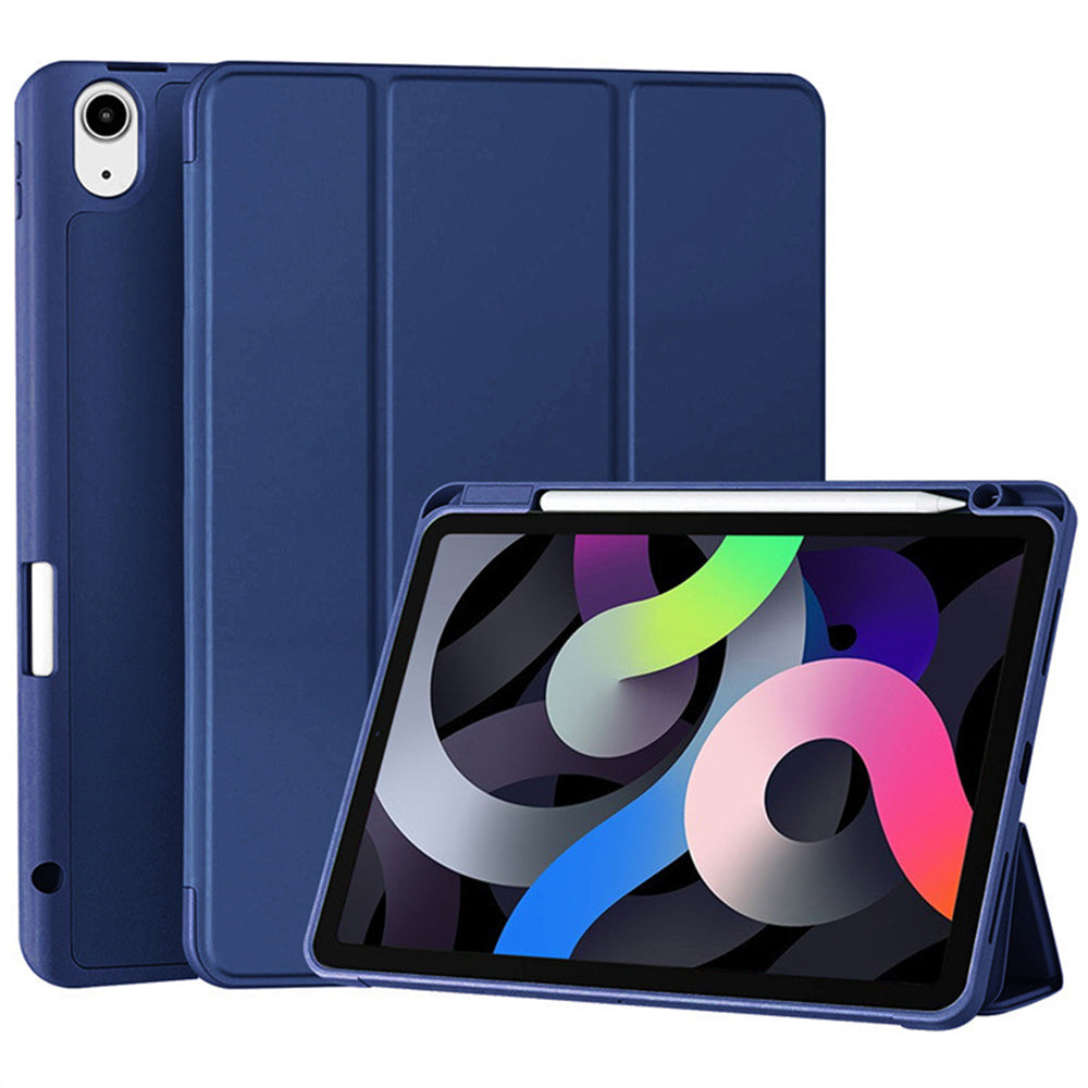 Case for Samsung Galaxy Tab S10 FE+, Techsuit, Flex Trifold, Navy Blue