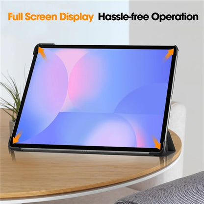 Калъф за Samsung Galaxy Tab S10 FE+, Techsuit, FoldPro, Черен