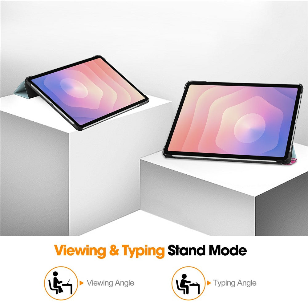 Калъф за Samsung Galaxy Tab S11, Techsuit, FoldPro Unicorn, Многоцветен