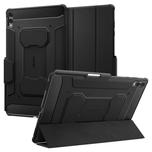 Калъф за Samsung Galaxy Tab S11 Ultra, Spigen, Rugged Armor Pro, Черен ACS10150