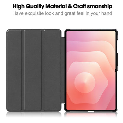 Калъф за Samsung Galaxy Tab S11 Ultra, Techsuit, FoldPro, Черен