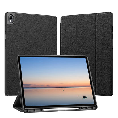 Калъф за Samsung Galaxy Tab S12 Plus, DUX DUCIS, Domo с държач за писалка, черен