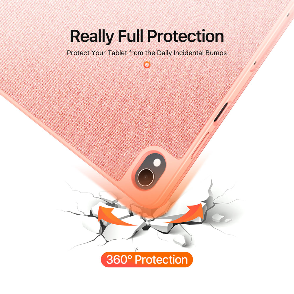 Калъф за Samsung Galaxy Tab S12 Plus, DUX DUCIS, Domo с държач за писалка, черен