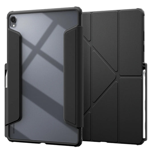 Калъф за Samsung Galaxy Tab S12 Plus, Spigen, Air Skin Pro, черен ACS11823