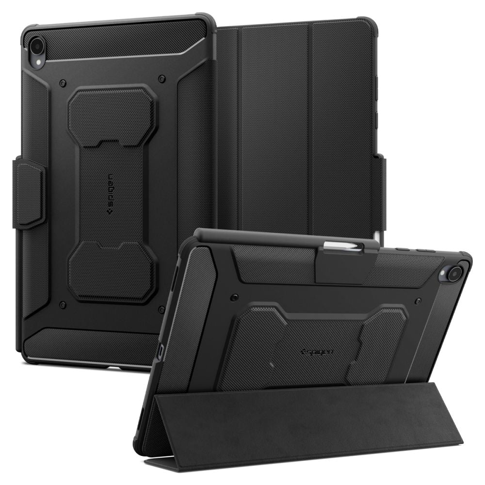 Калъф за Samsung Galaxy Tab S12 Plus, Spigen, Rugged Armor Pro, черен ACS11822