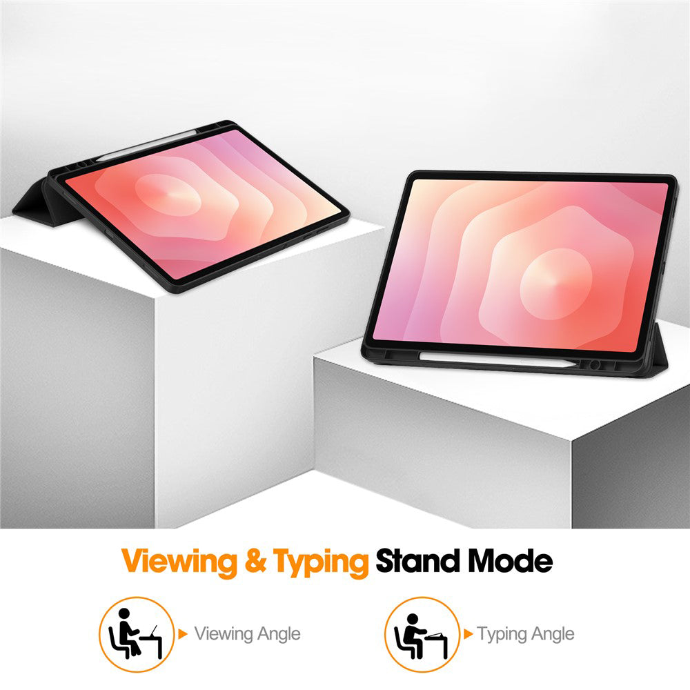 Калъф за Samsung Galaxy Tab S12 Plus, Techsuit, Flex Trifold, Зелен
