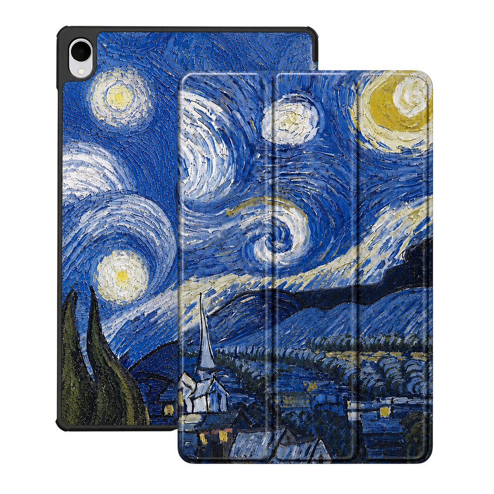 Калъф за Samsung Galaxy Tab S12 Plus, Techsuit, FoldPro Starry Night, Многоцветен