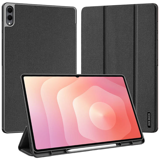 Калъф за Samsung Galaxy Tab S12 Ultra / Tab S11 Ultra, DUX DUCIS, Domo с държач за писалка, черен