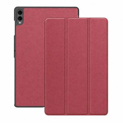 Калъф за Samsung Galaxy Tab S12 Ultra / Tab S11 Ultra, Techsuit, FoldPro, Червен