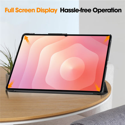 Калъф за Samsung Galaxy Tab S12 Ultra / Tab S11 Ultra, Techsuit, FoldPro Starry Night, Многоцветен