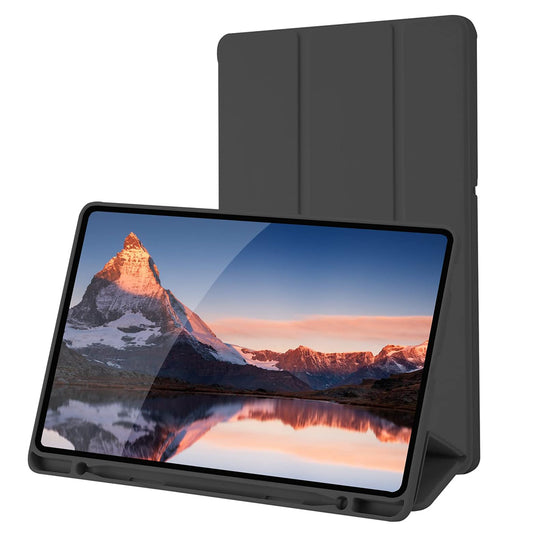 Калъф за Samsung Galaxy Tab S6 Lite (2024) / Tab S6 Lite (2022) / Tab S6 Lite (2020), Techsuit, Flex Trifold, Черен