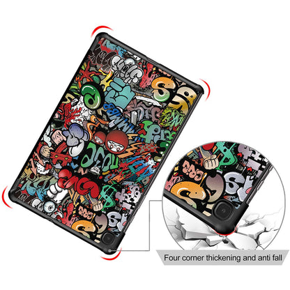 Case for Samsung Galaxy Tab S6 Lite (2024) / Tab S6 Lite (2022) / Tab S6 Lite (2020), Techsuit, FoldPro, Multicolor