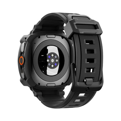 Калъф за Samsung Galaxy Watch Ultra2, Spigen, Rugged Armor Pro, Матиран Черен ACS11612