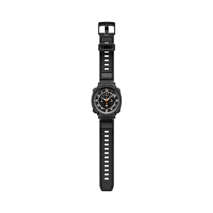 Калъф за Samsung Galaxy Watch Ultra2, Spigen, Rugged Armor Pro, Матиран Черен ACS11612