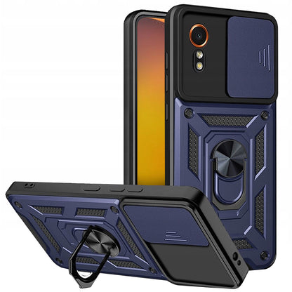 Калъф за Samsung Galaxy Xcover7 G556, Techsuit, CamShield, Син