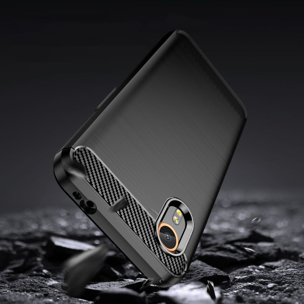 Калъф за Samsung Galaxy Xcover7 G556, Techsuit, Карбон, Черен