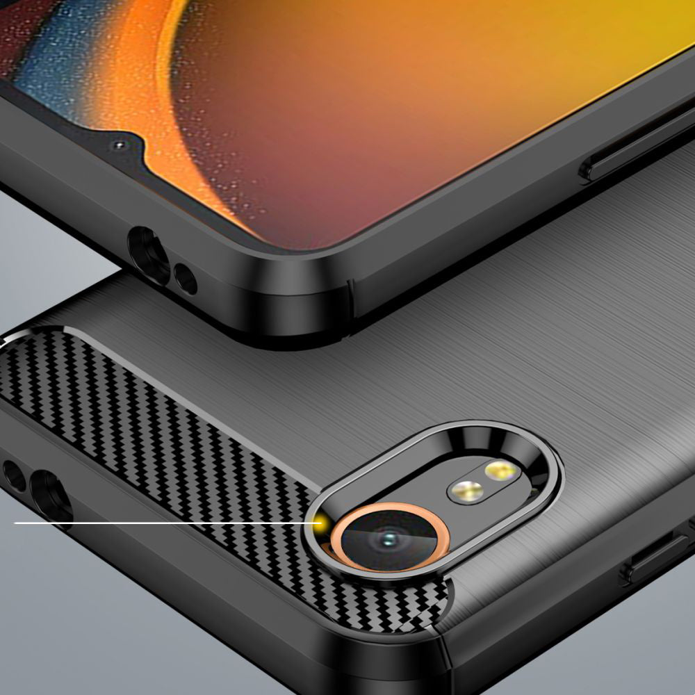 Калъф за Samsung Galaxy Xcover7 G556, Techsuit, Карбон, Черен