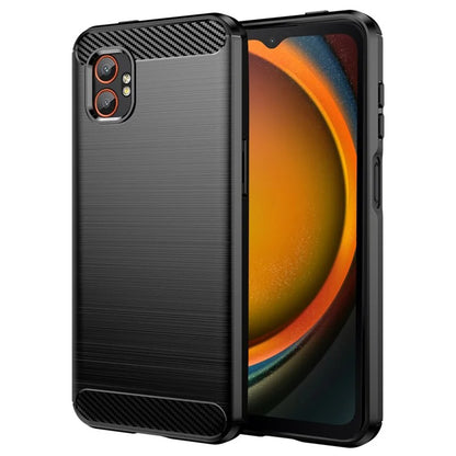 Калъф за Samsung Galaxy XCover7 Pro, Techsuit, Карбон, Черен