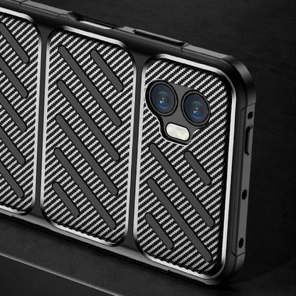 Калъф за Samsung Galaxy XCover7 Pro, Techsuit, CarbonFiber, Черен