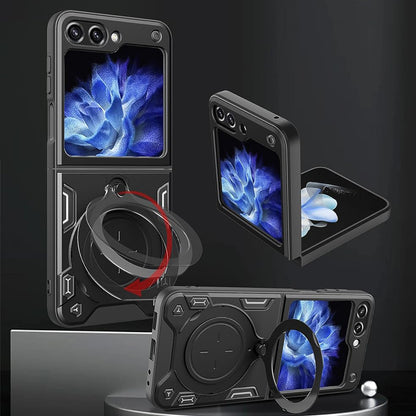 Калъф за Samsung Galaxy Z Flip5 F731, Techsuit, CamGuard Pro, Черен