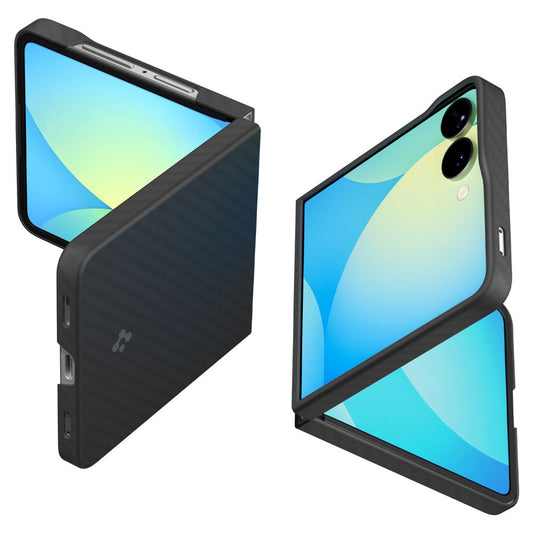 Калъф за Samsung Galaxy Z Flip7 F766, Spigen, Air Skin, Черен ACS09564