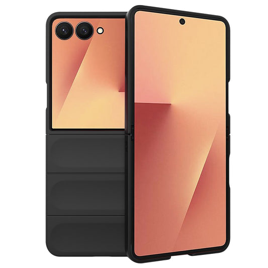 Калъф за Samsung Galaxy Z Flip7 F766, Techsuit, Magic Shield, Черен