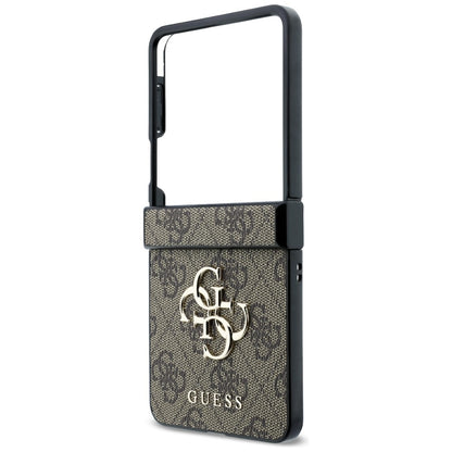 Калъф за Samsung Galaxy Z Flip8 F776, Guess, 4G Big Logo, Кафяв
