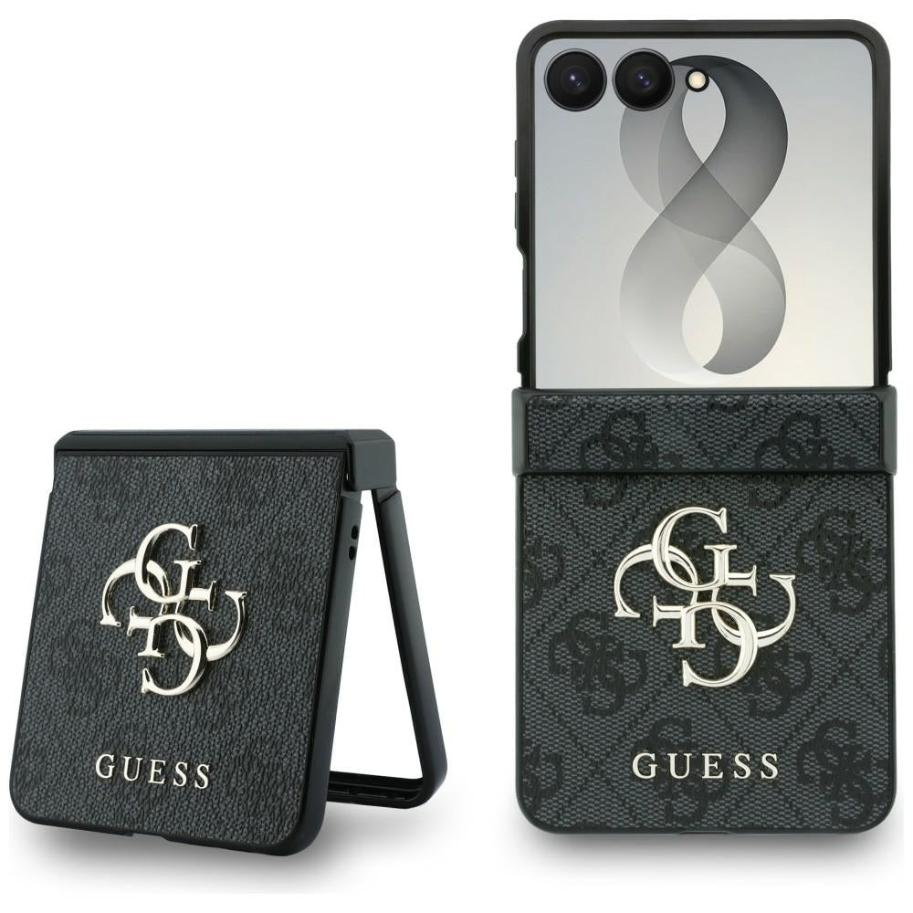 Калъф за Samsung Galaxy Z Flip8 F776, Guess, 4G Big Logo, Черен