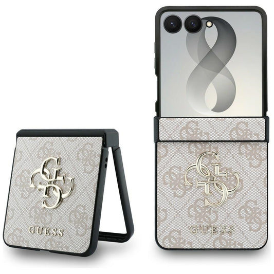 Калъф за Samsung Galaxy Z Flip8 F776, Guess, 4G Big Logo, Розов