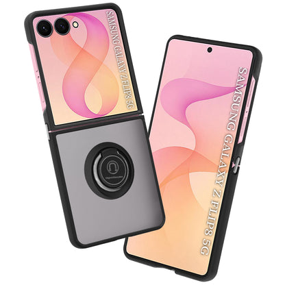 Case for Samsung Galaxy Z Flip8 F776 / Z Flip7 F766, Techsuit, Glinth, Black