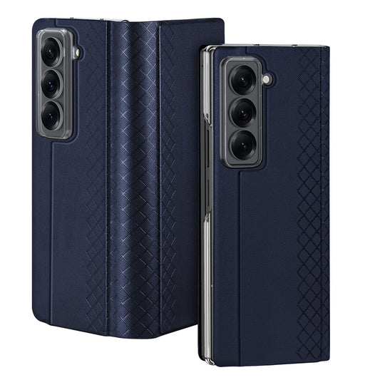 Калъф за Samsung Galaxy Z Fold Special, DUX DUCIS, Bril, Син