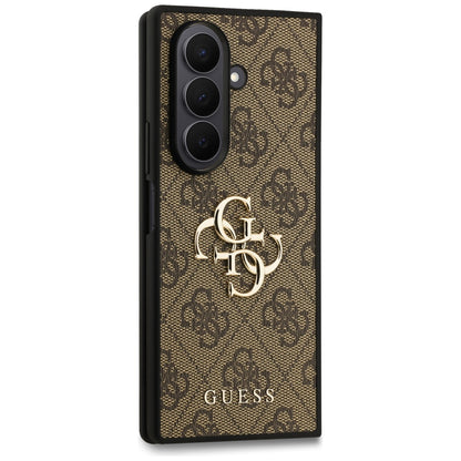 Калъф за Samsung Galaxy Z Fold7 F966, Guess, 4G Big Logo, Кафяв