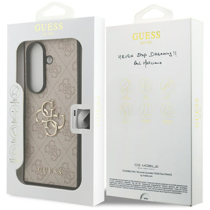 Калъф за Samsung Galaxy Z Fold7 F966, Guess, 4G Big Logo, Розов