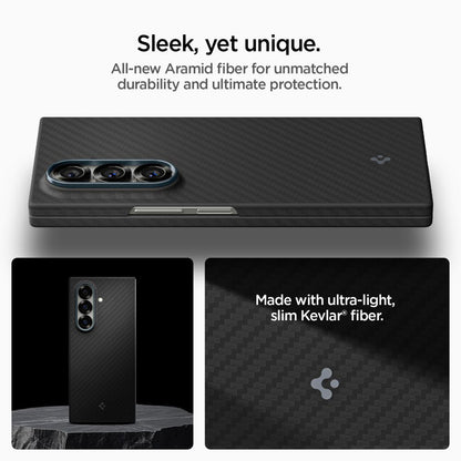 Калъф за Samsung Galaxy Z Fold7 F966, Spigen, Air Skin, Черен ACS09555