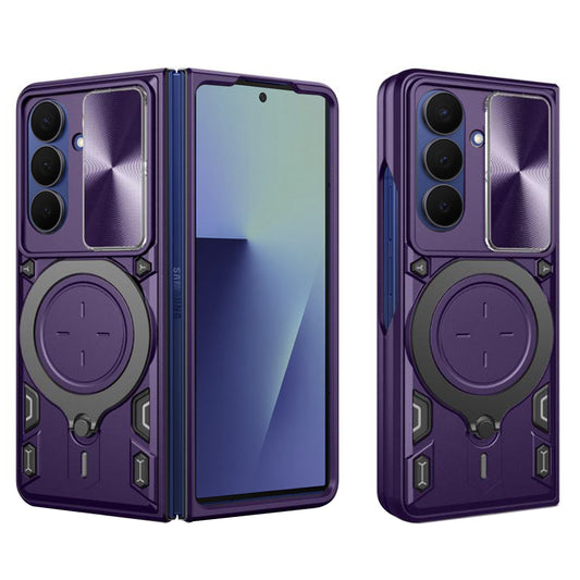 Калъф за Samsung Galaxy Z Fold7 F966, Techsuit, CamGuard Pro, Лилав