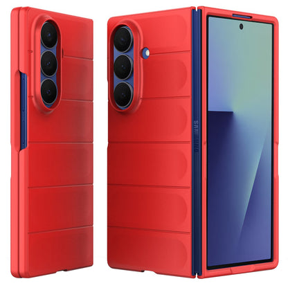 Калъф за Samsung Galaxy Z Fold7 F966, Techsuit, Magic Shield, Червен