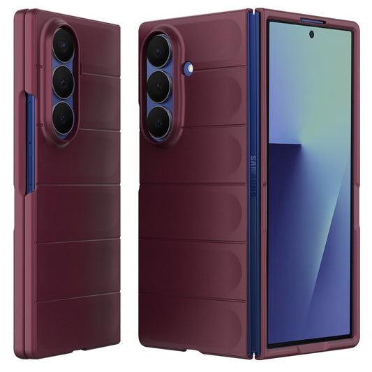 Калъф за Samsung Galaxy Z Fold7 F966, Techsuit, Magic Shield, Бордо