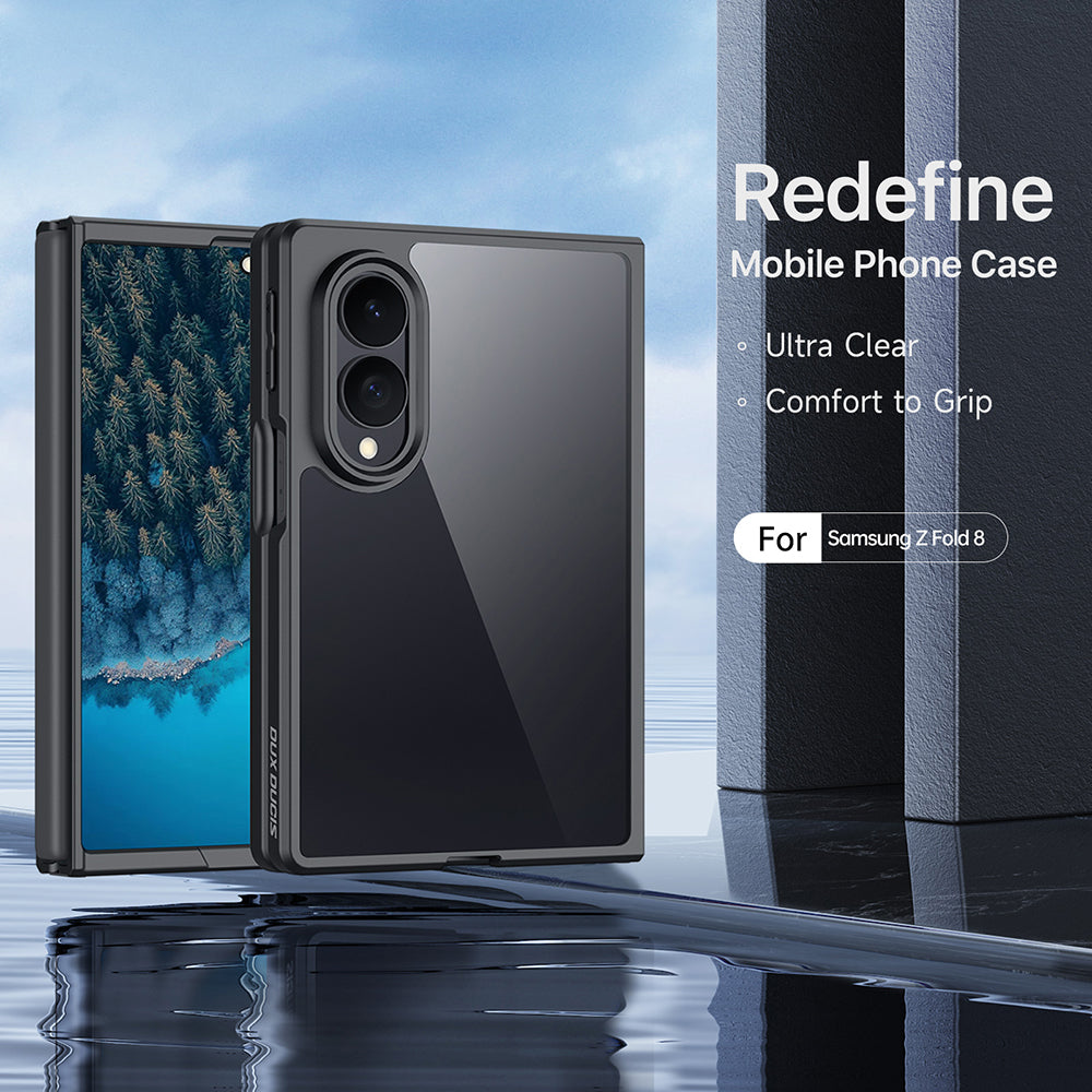 Калъф за Samsung Galaxy Z Fold8 F971, DUX DUCIS, Aimo, черен