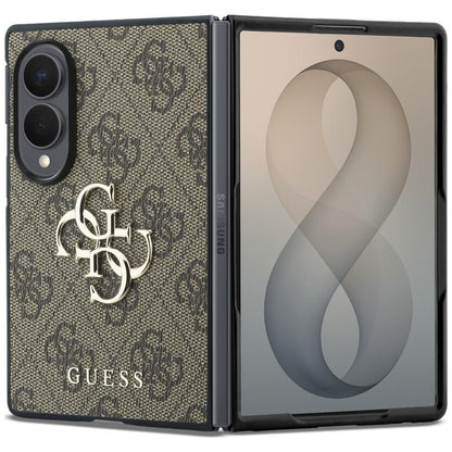 Калъф за Samsung Galaxy Z Fold8 F971, Guess, 4G Big Logo, Кафяв