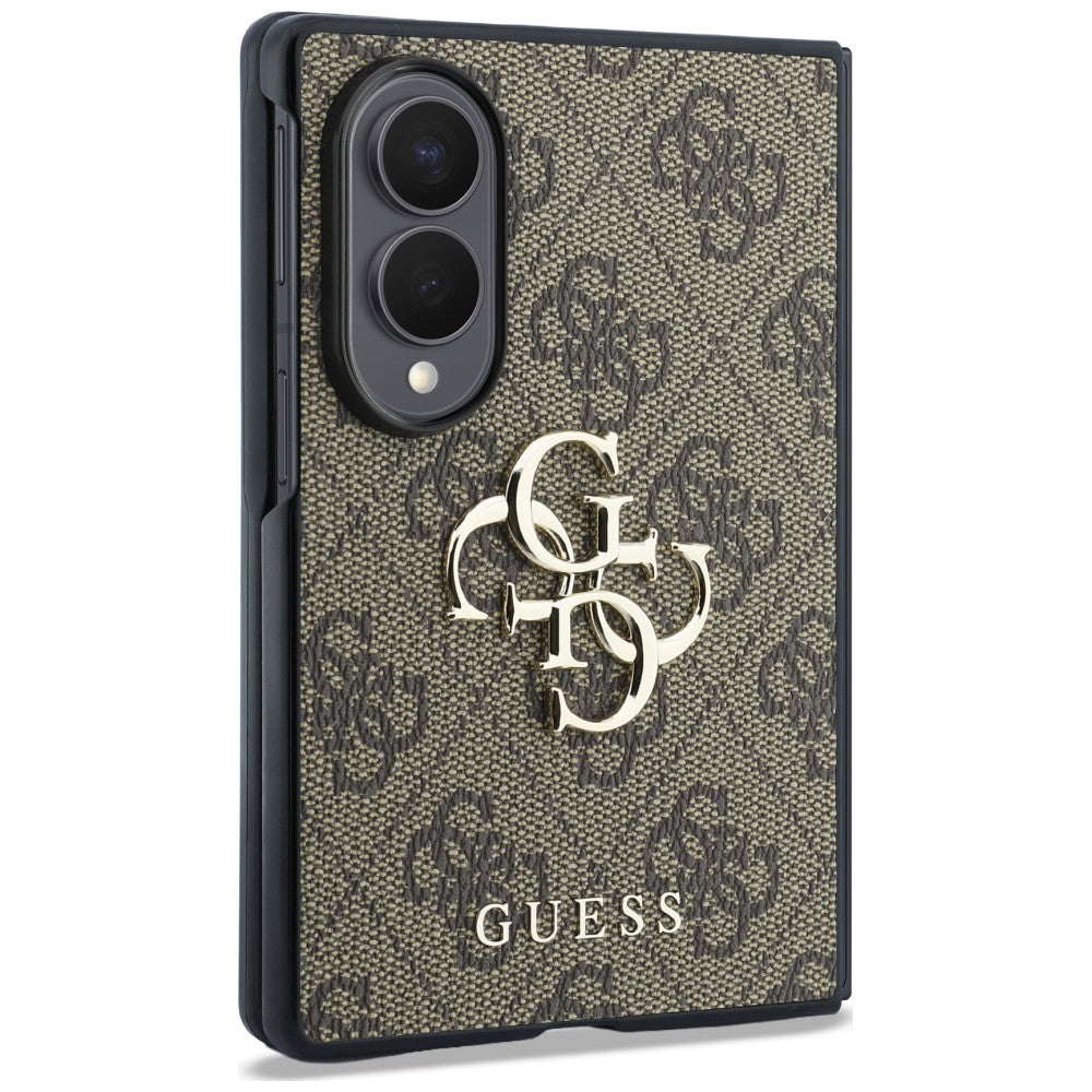 Калъф за Samsung Galaxy Z Fold8 F971, Guess, 4G Big Logo, Кафяв