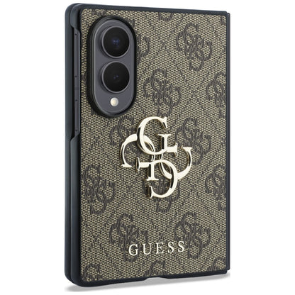 Калъф за Samsung Galaxy Z Fold8 F971, Guess, 4G Big Logo, Кафяв